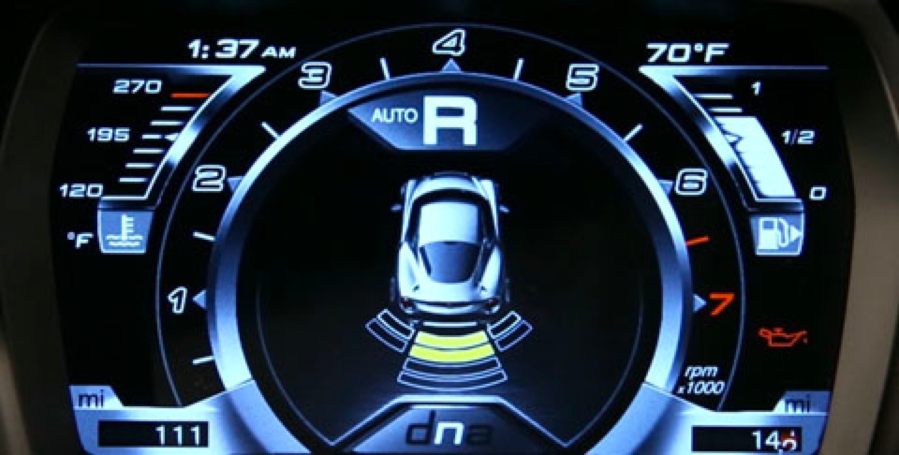 2019 Alfa Romeo 4C Spider Rear Parking Sensor