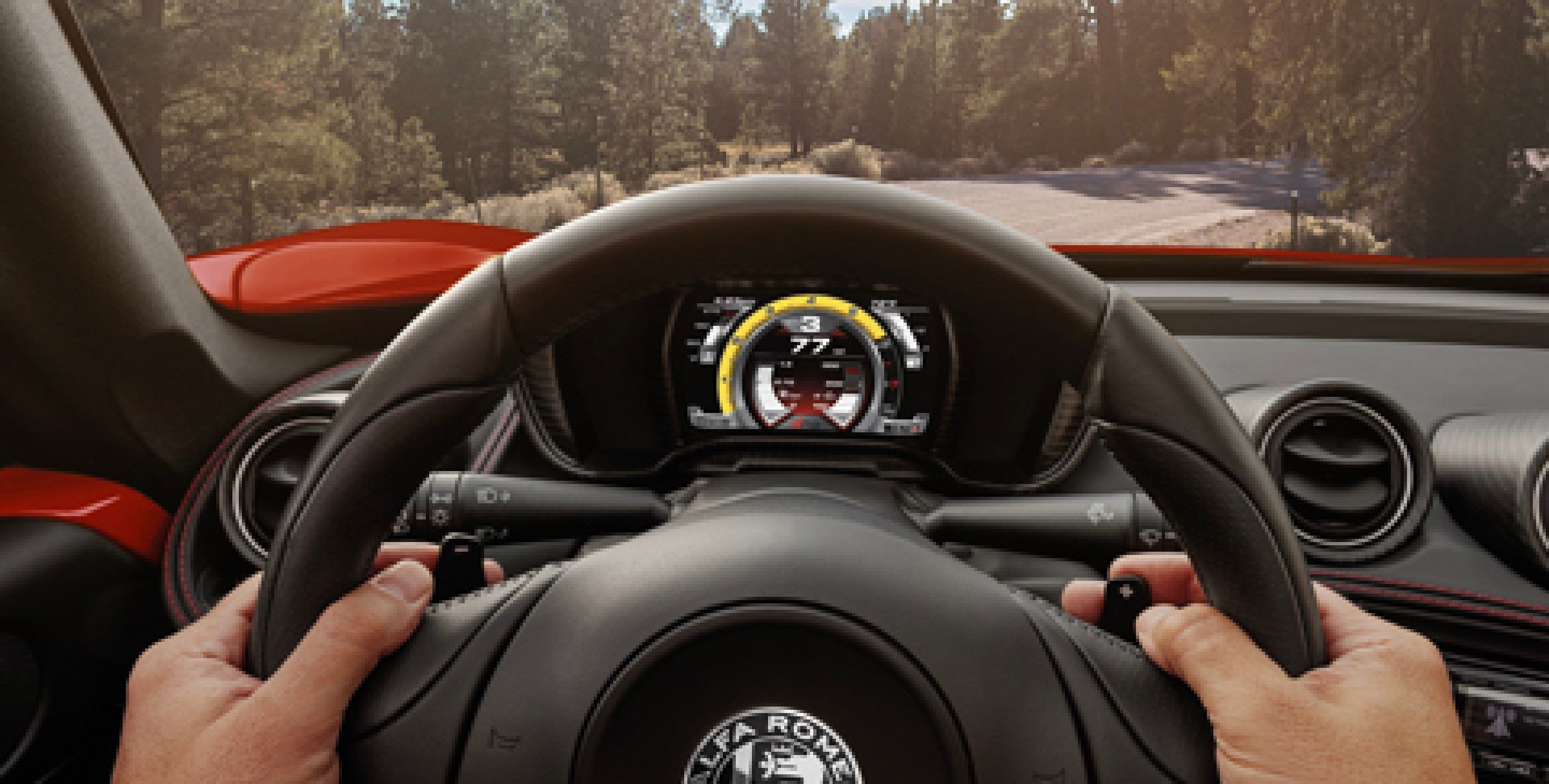 2019 Alfa Romeo 4C Spider Steering Wheel