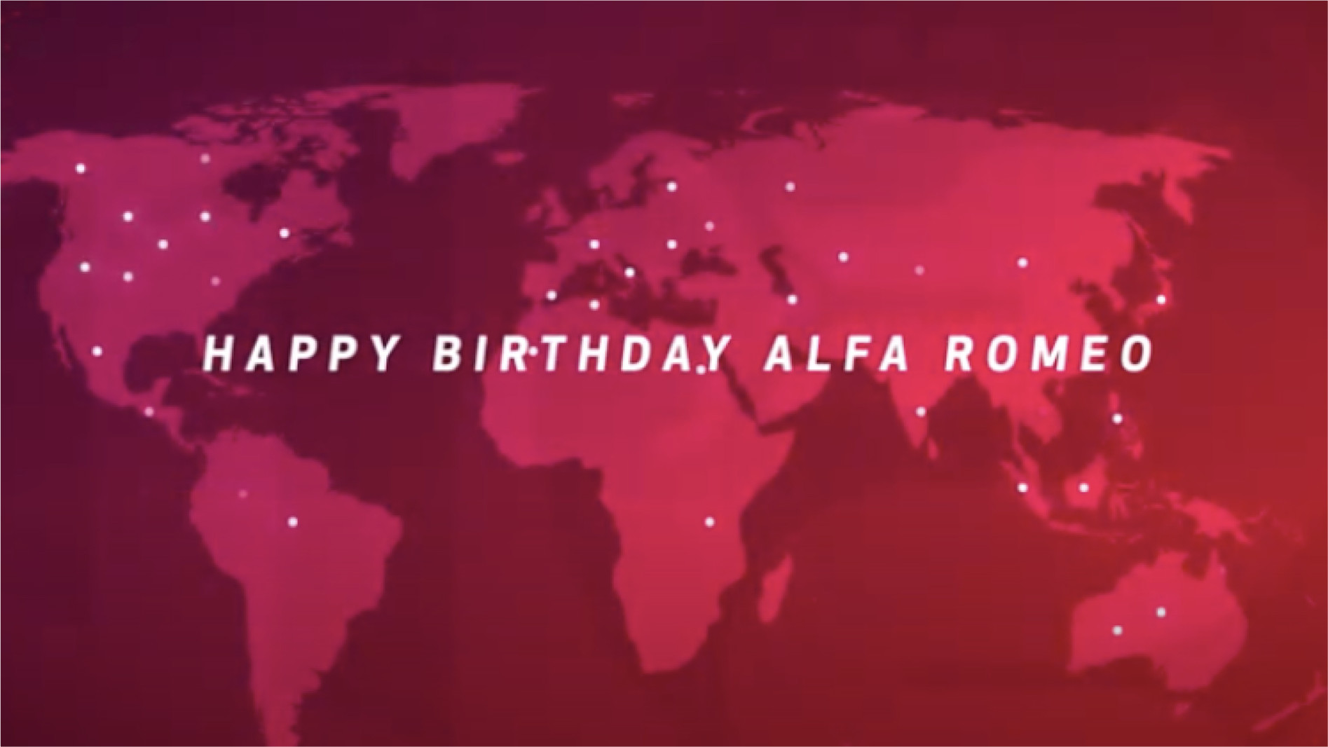 Happy birthday Alfa Romeo