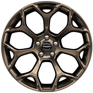 19-inch Dark Bronze aluminum