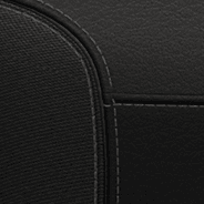 Nappa leather-faced – Black