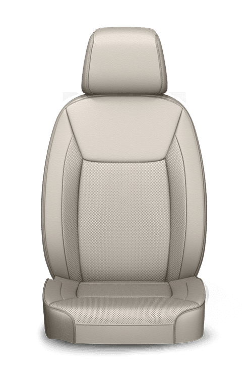 2019 Chrysler 300 Nappa Leather-faced linen seats with perforated inserts