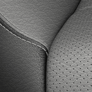 Nappa leather-faced – Black and Smoke with Light Diesel accent stitching and embroidered S logo