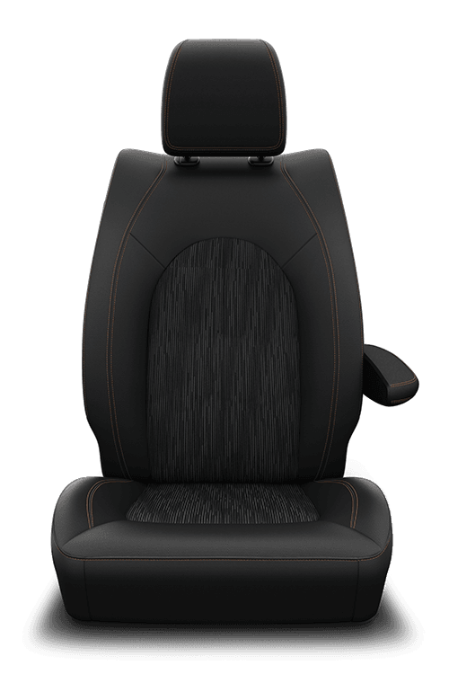 Cloth – Black with Black Ravine Inserts and Sepia accent stitching