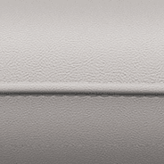 Leather-faced with perforated inserts – Alloy with Alloy stitching