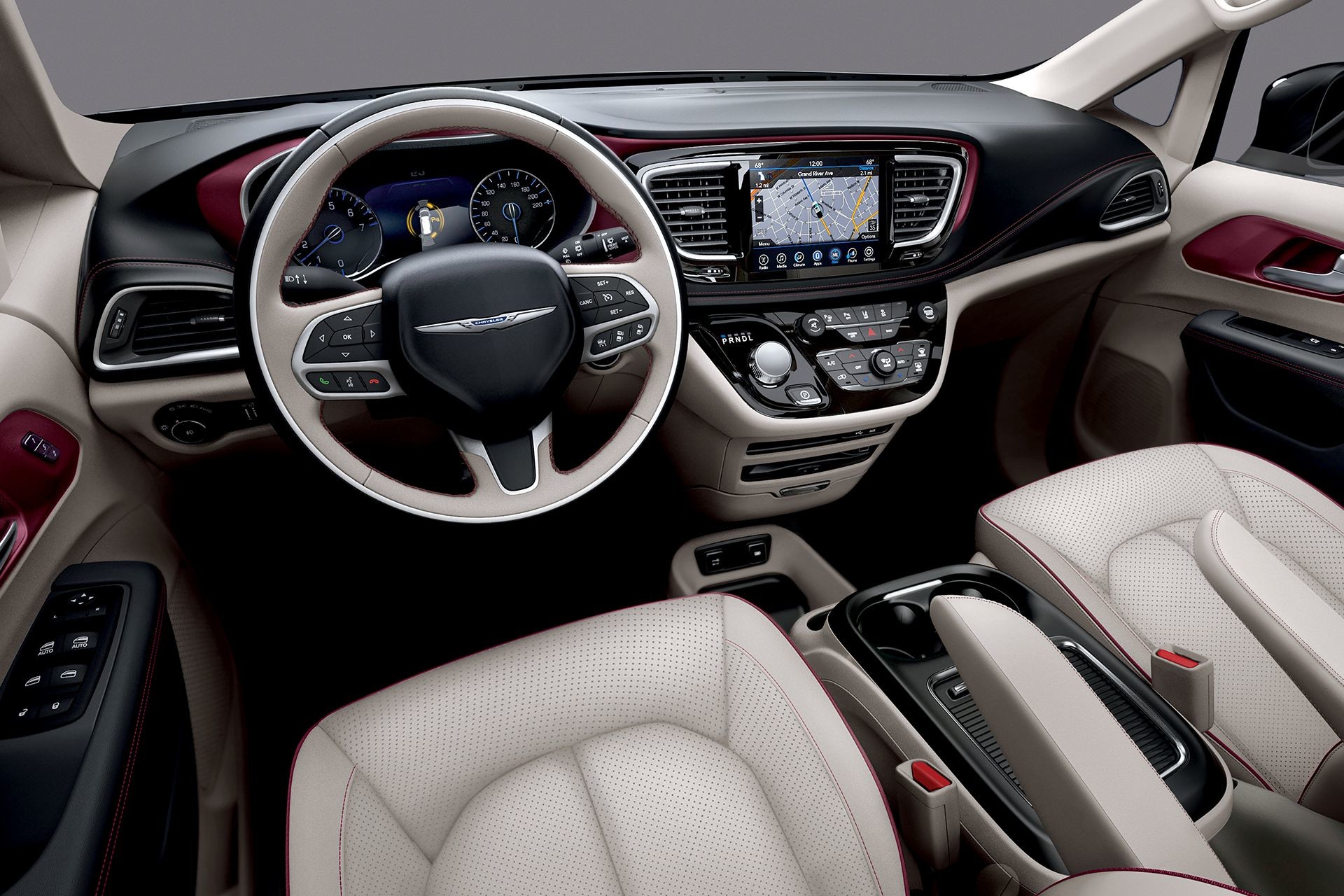 2018 Chrysler Pacifica Interior Front Dashboard