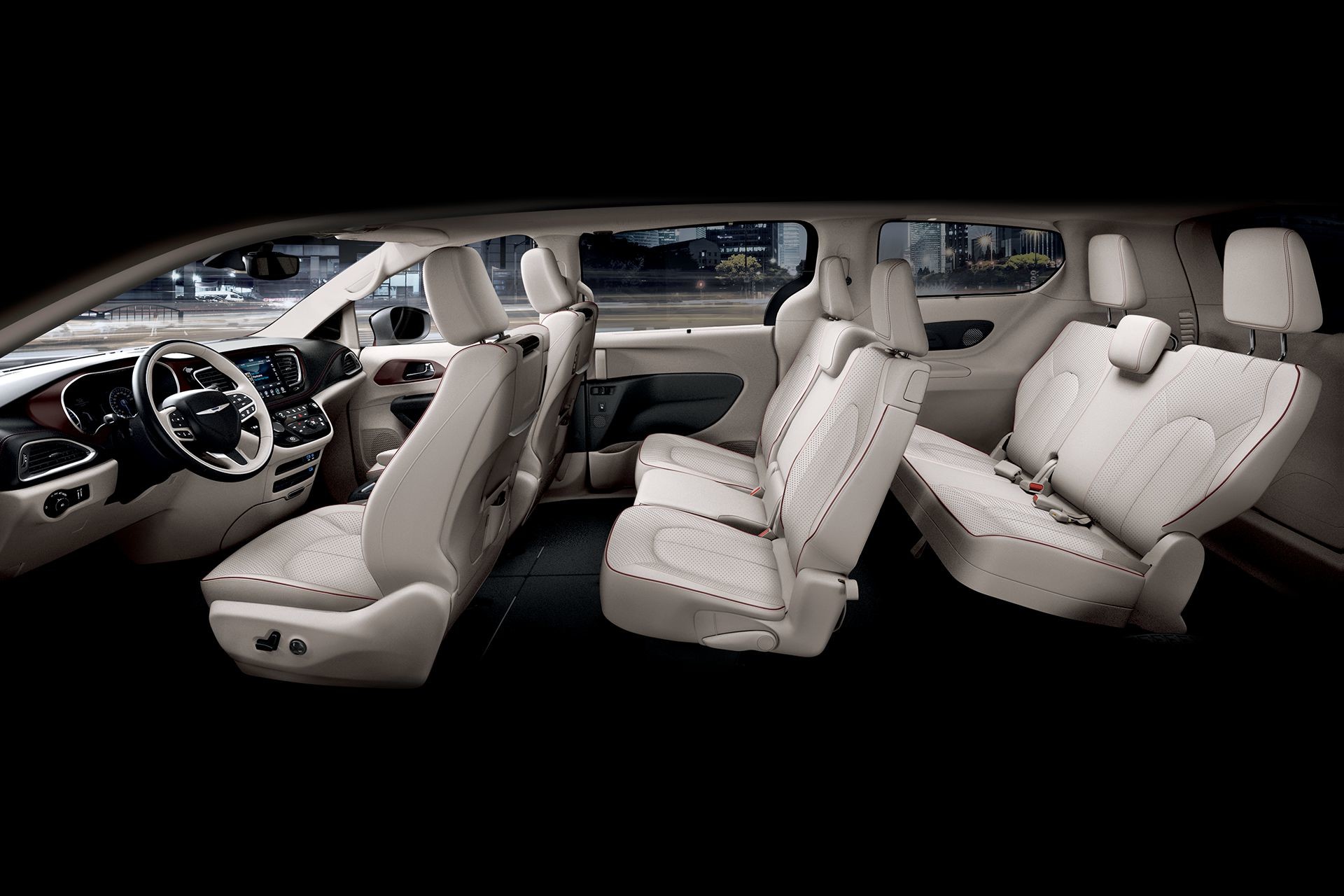 2018 Chrysler Pacifica Interior Side Seating Seat Configuration