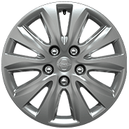 17-inch steel with covers