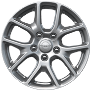 17-inch Tech Silver aluminum