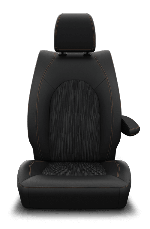 Cloth – Black with Black Ravine inserts and Sepia accent stitching