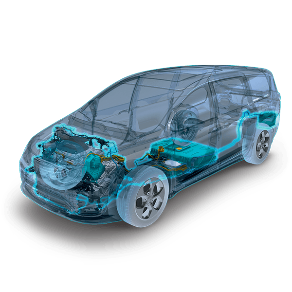 Hybride V6 Pentastar 3,6 L à VVT