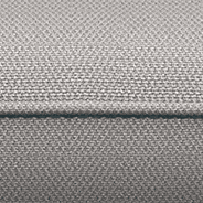 Tissu - alliage avec coutures de couleur contrastante bleu glace
