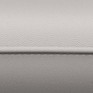 Leather-faced with perforated inserts - Alloy with Ice Blue accent stitching