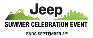 Jeep Summer Celebration Event, ends September third