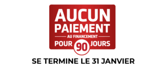 Aucun paiement pour 90 jours, se termine le 31 janvier