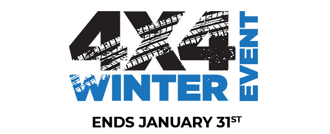 4x4 Winter Event, ends January 31st