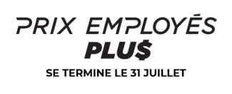 Prix employé plus, se termine le 31 juillet