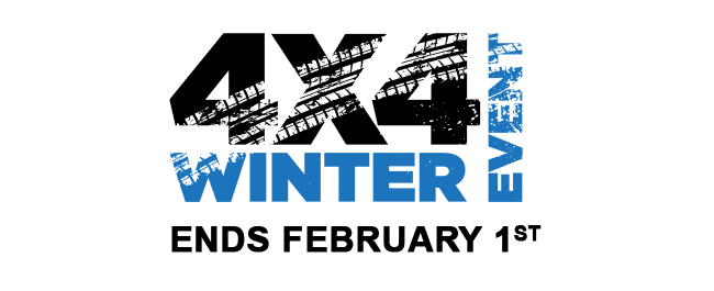 Winter 4x4 event, ends February 1st, 2021