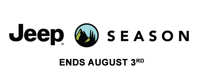 Jeep Season. Ends August 3rd