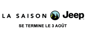 Saison Jeep. Se Termine le 3 août