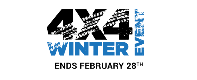4x4 Winter Event. Ends February 28th