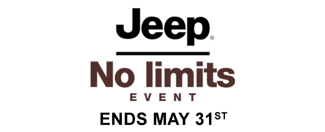 Jeep no Limits Event. Ends May 31st