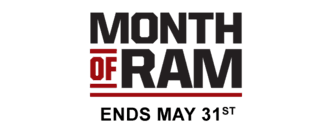 MONTH OF RAM. Ends May 31st