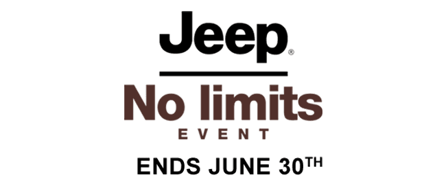 Jeep no Limits Event. Ends June 30th