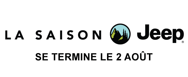 La saison Jeep. Se termine le 2 août