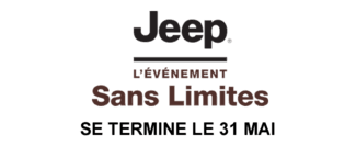 Jeep l'événement sans limites Se termine le 31 mai