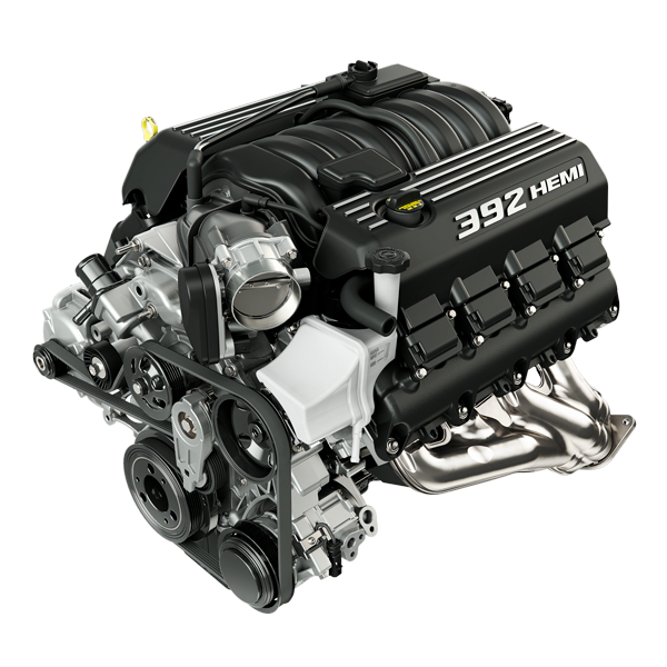 Moteur V8 HEMI<sup>MD</sup> SRT<sup>MD</sup> de 6,4 L