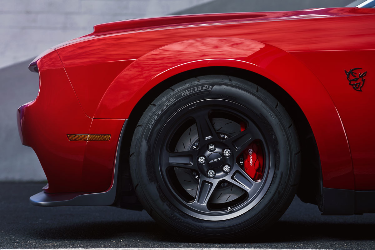 Caractéristiques de la Dodge Challenger 2018 – Design saisissant
