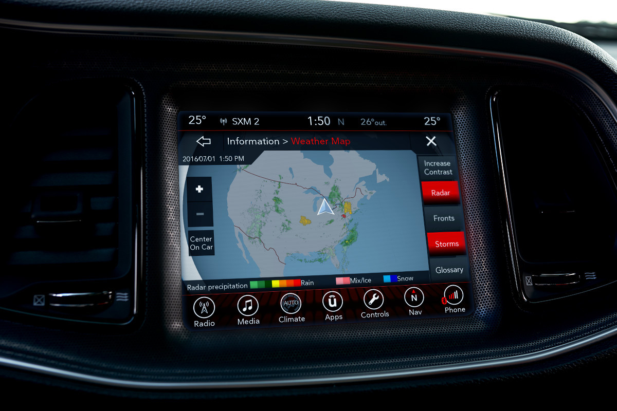 Caractéristiques de la Dodge Challenger 2018 – Applications et services exceptionnels du 21e siècle