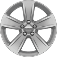 Roues de 18 po en aluminium charbon lustré