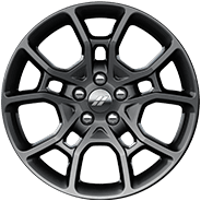 Roues de 19 x 7,5 po en aluminium cristal granit