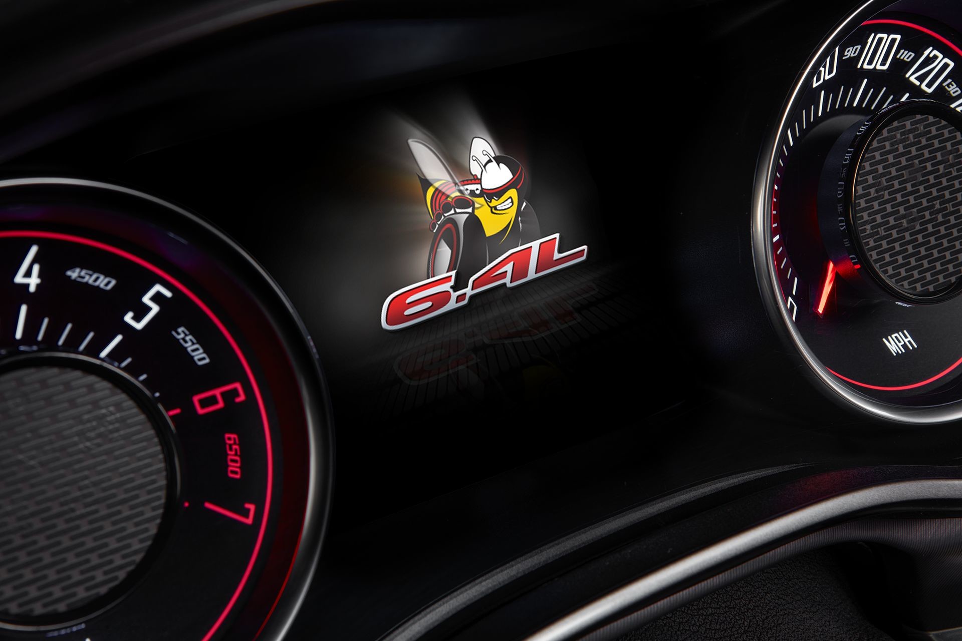 Écran du groupe d'instruments de la Dodge Challenger 2019