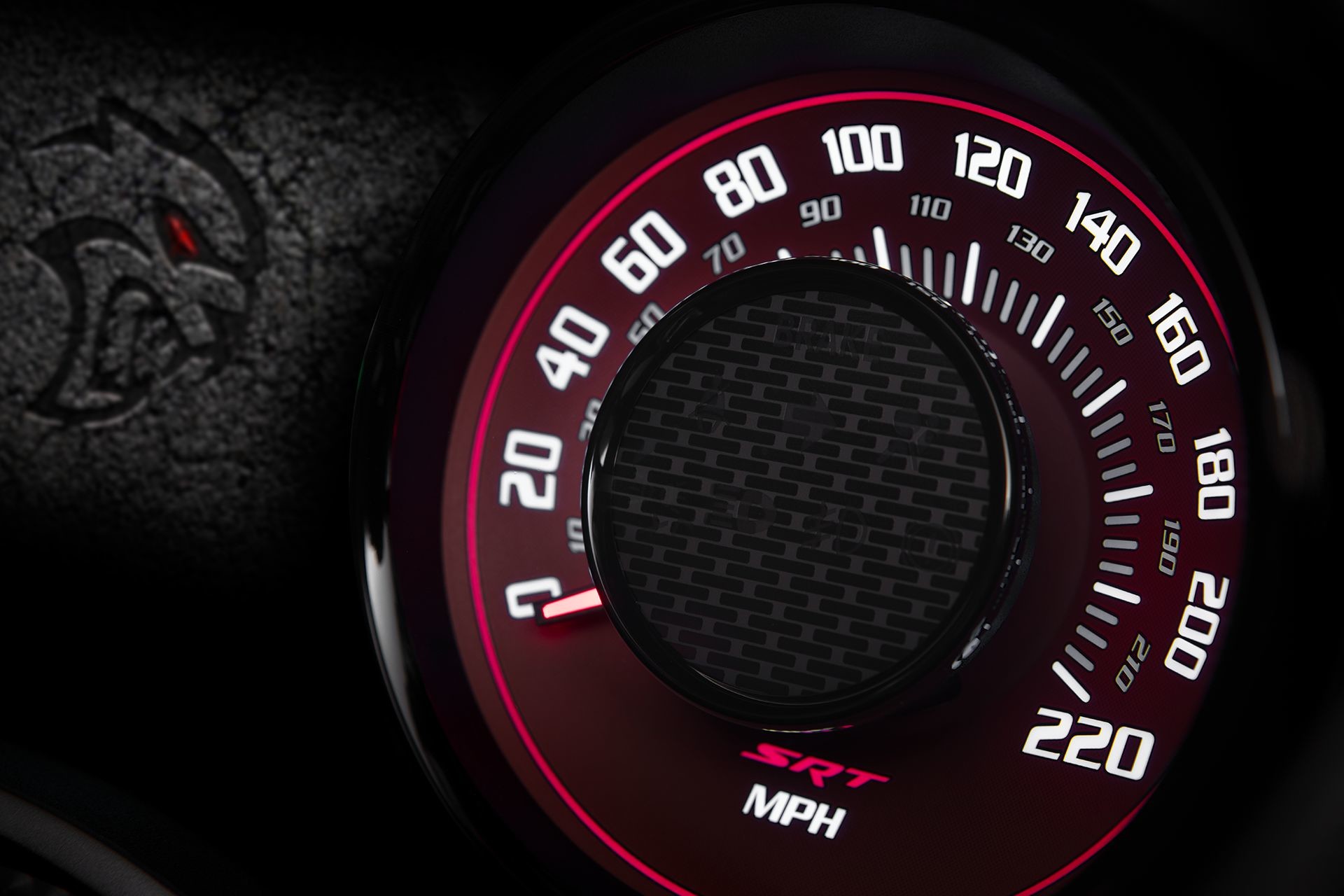 Indicateur de vitesse du groupe d’instruments de la Dodge Challenger 2019