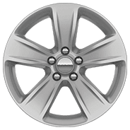 18-inch Satin Carbon aluminum