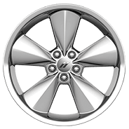 20-inch Classic polished aluminum