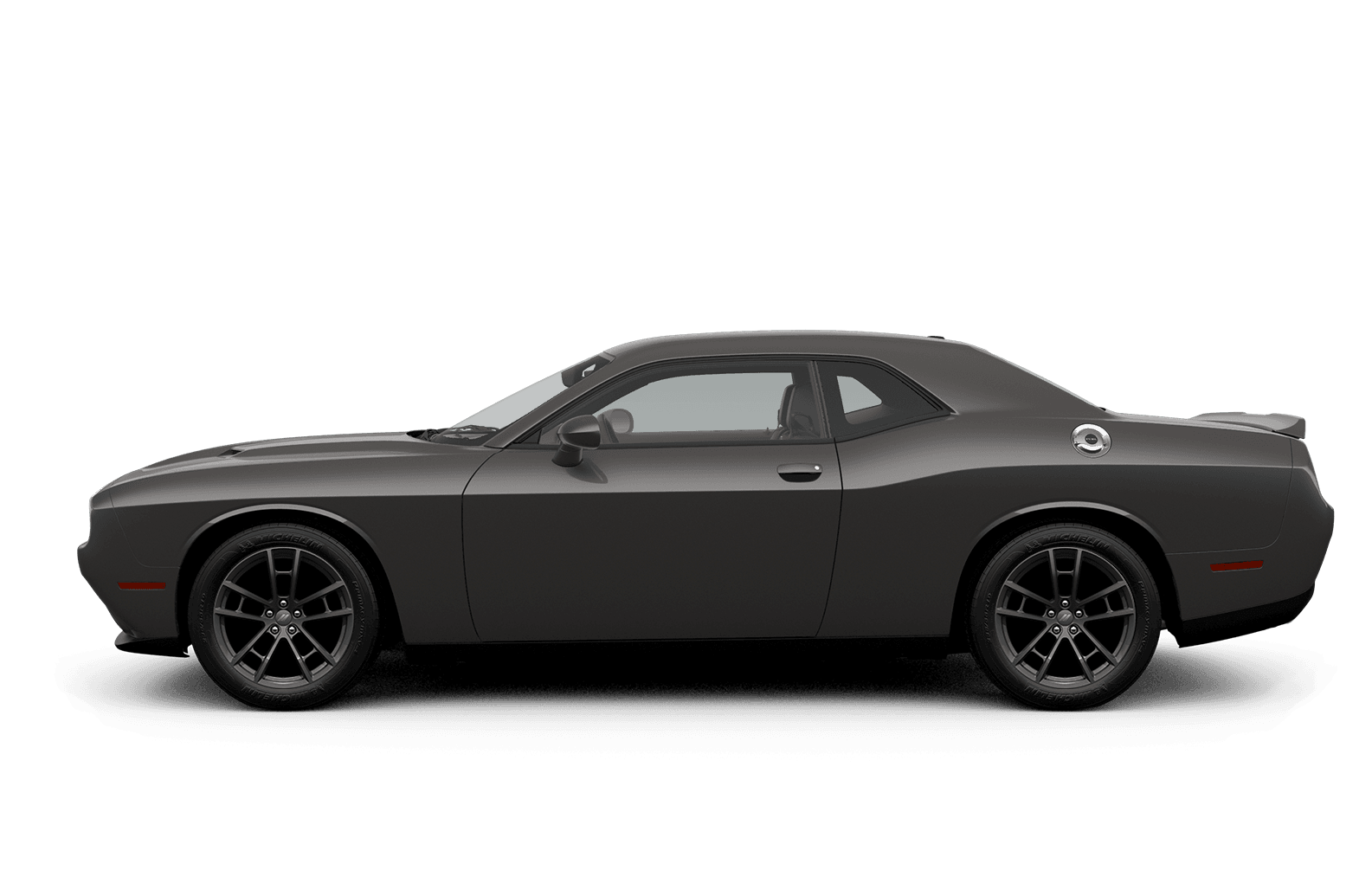 20 by 9.5-inch Low-Gloss Black forged aluminum