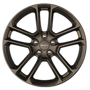 20 by 9.5-inch Brass Monkey (Dark Bronze) lightweight forged aluminum