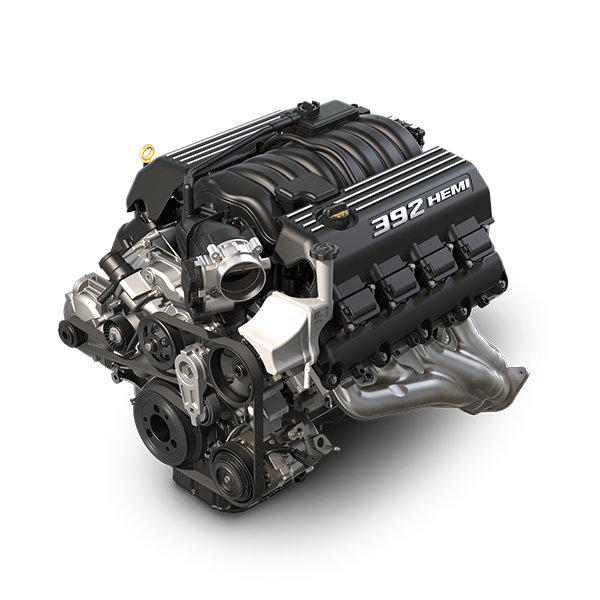 Moteur V8 HEMI<sup>MD</sup> SRT<sup>MD</sup> de 6,4 L