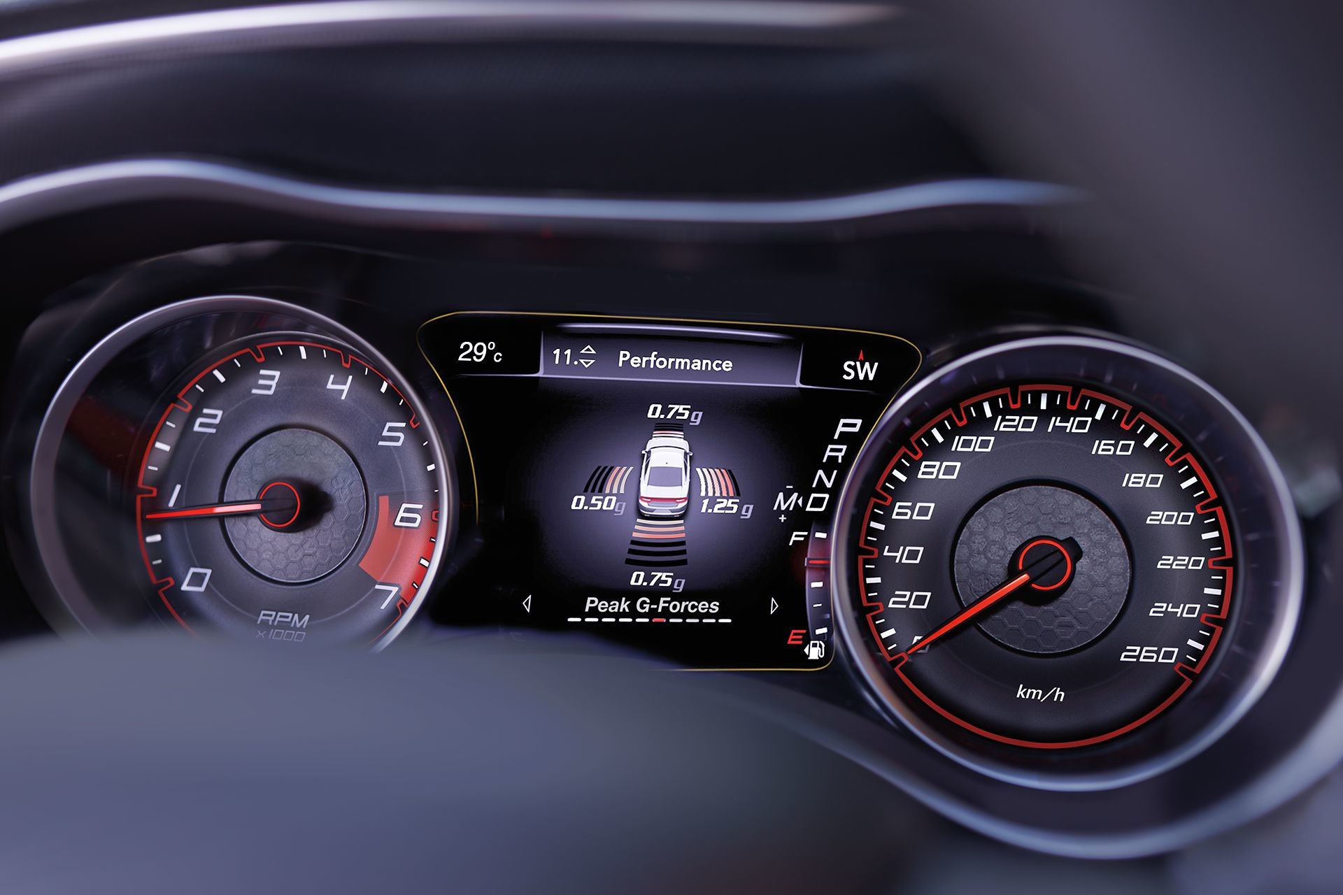 2019 Dodge Charger customizable information display
