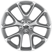 20-inch Satin Carbon aluminum