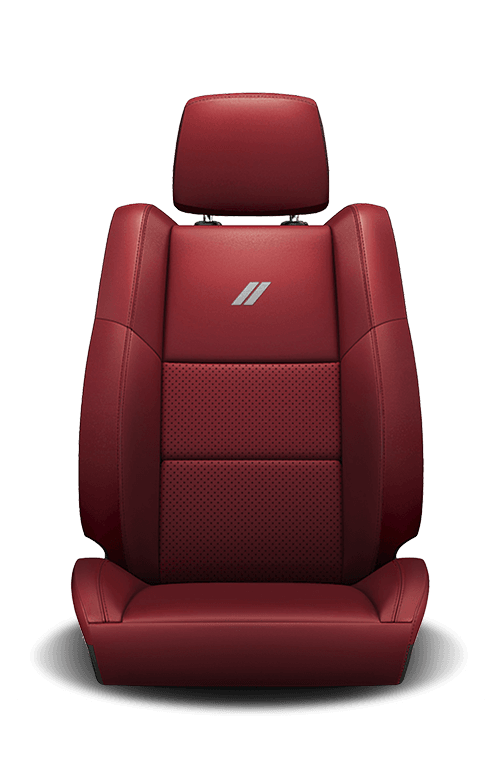 2019 Dodge Durango nappa-leather faced, red seat