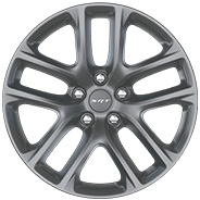 2019 Dodge Durango with 20-inch matte vapour aluminum wheel