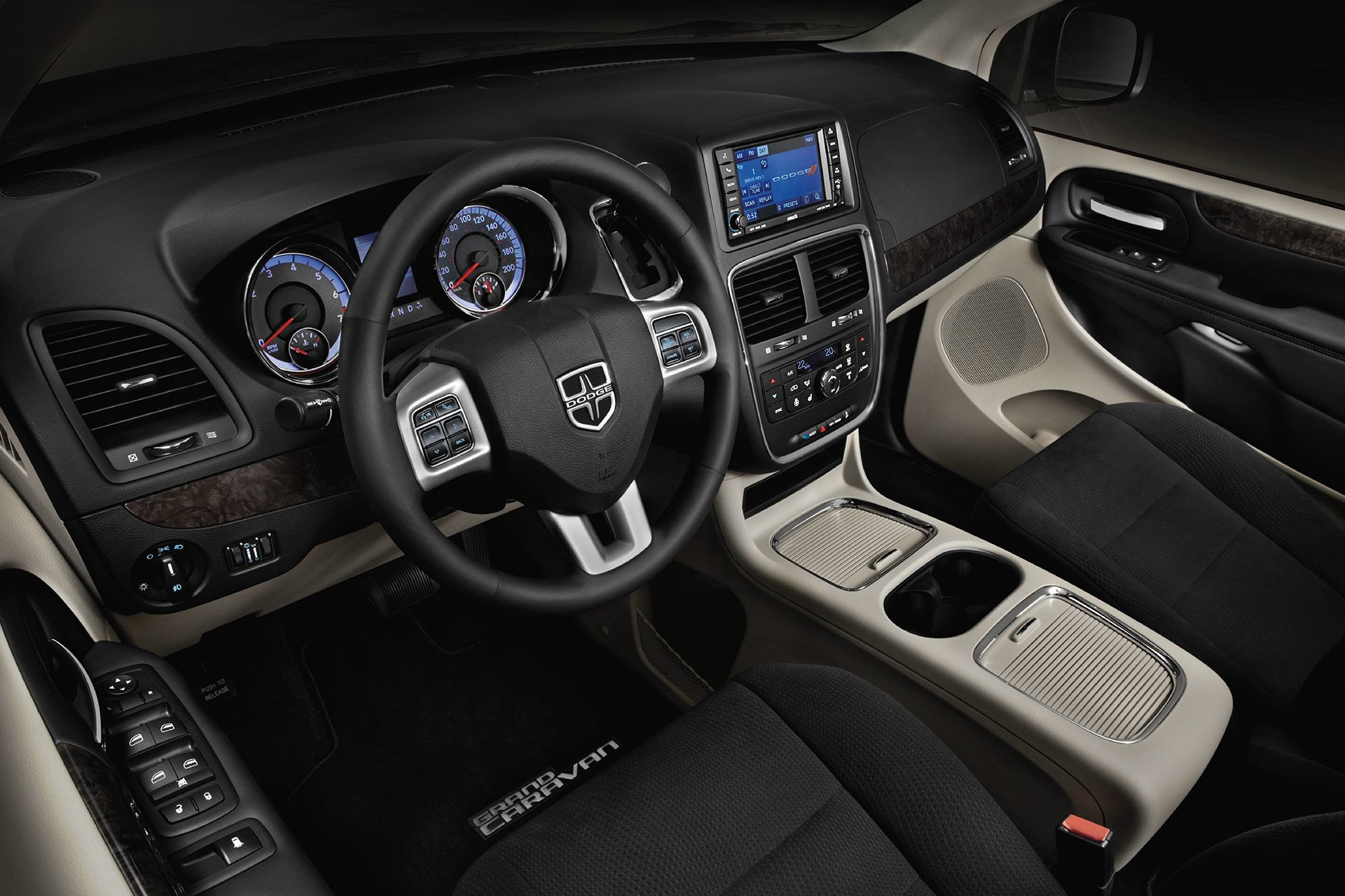 Habitacle de la Dodge Grand Caravan 2018