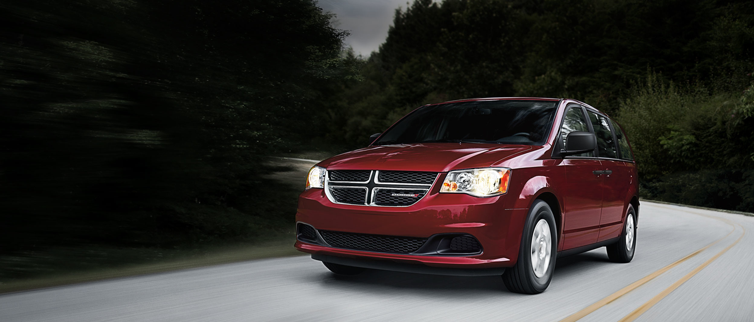 2017 Dodge Grand Caravan shown in red