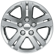 17-inch painted aluminum