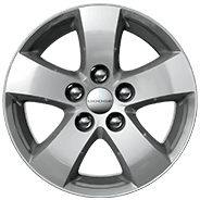 17-inch aluminum